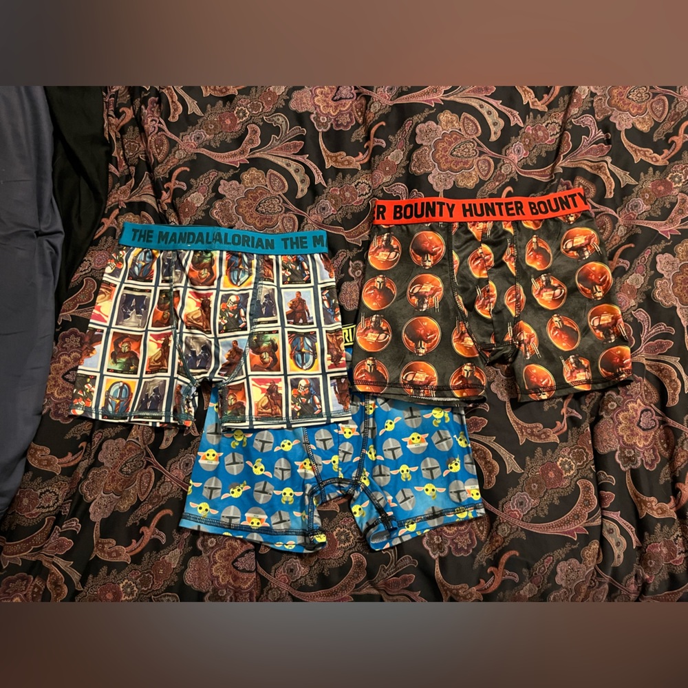 Star Wars Mandalorian Boys Boxers 3pk
